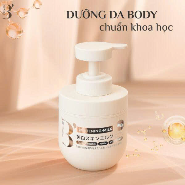 Sữa dưỡng thể B’HAKU WHITENING MILK Sữa dưỡng thể B’HAKU WHITENING MILK