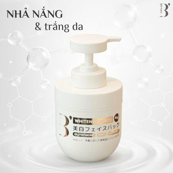 Ủ trắng B’HAKU WHITENING PACK Ủ trắng B’HAKU WHITENING PACK